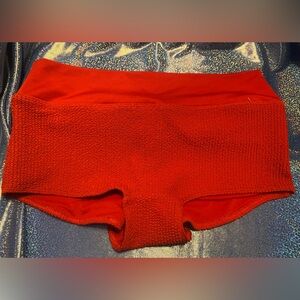Women's Red Shorts